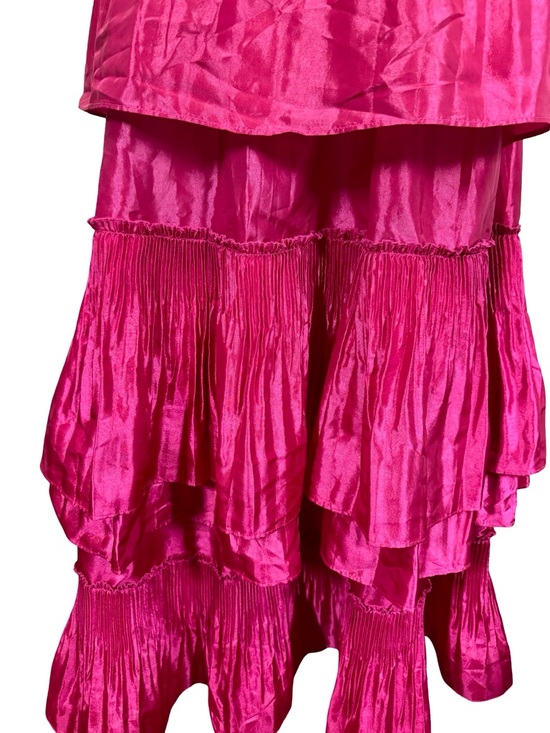 NWT Anthropologie Mare Mare Tiered Pintucked Pleated Maxi Skirt - Picture 6 of 14